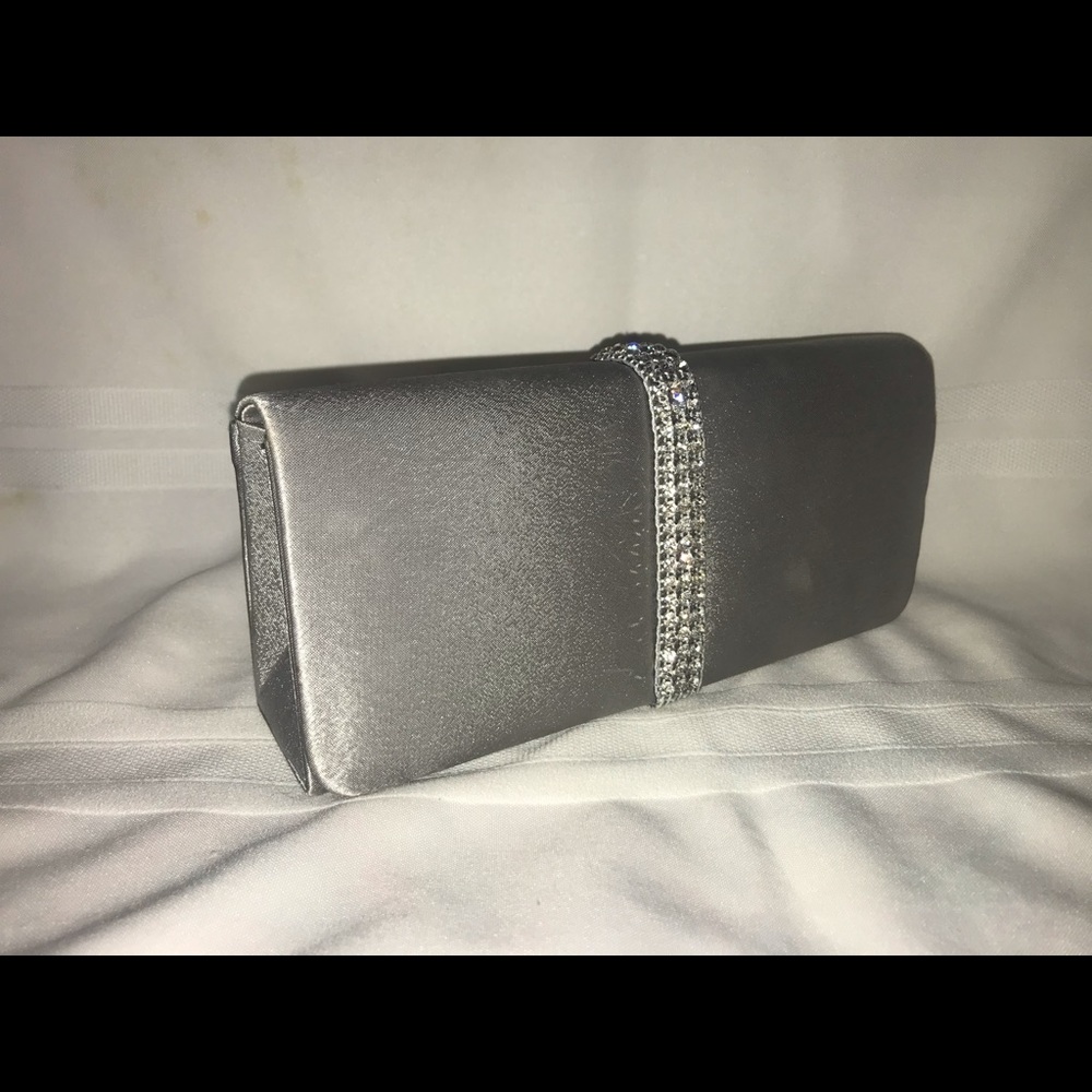 Silver Sparkly Clutch